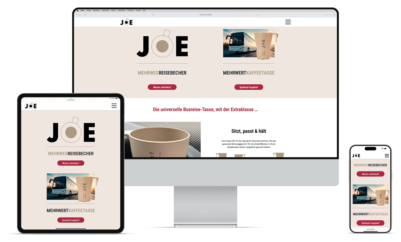 BSSTUDIO Homepage Programmierung Cup-of-Joe